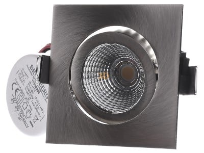 Frontansicht Brumberg 40365153 LED-Einbaustrahler 3000K ni./matt dimm. 