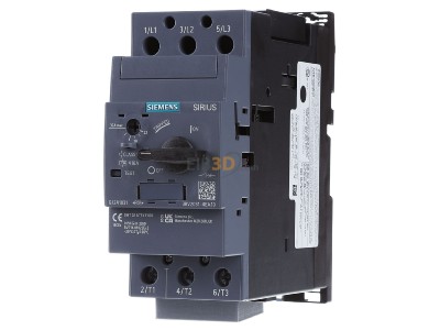 Frontansicht Siemens 3RV2031-4EA10 Leistungsschalter A-ausl. 22-32A 
