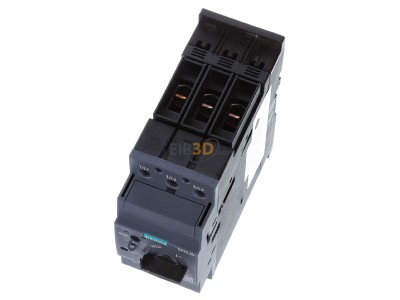 Ansicht oben vorne Siemens 3RV2031-4EA10 Leistungsschalter A-ausl. 22-32A 