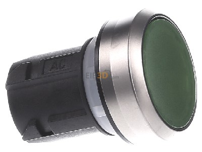 View on the left Siemens 3SU1031-0AB40-0AA0 Push button actuator green IP68 
