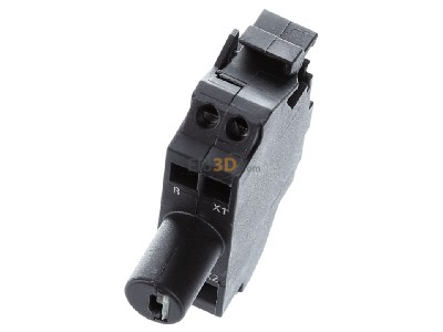 View up front Siemens 3SU1401-2BB20-3AA0 Lamp holder for indicator light red 
