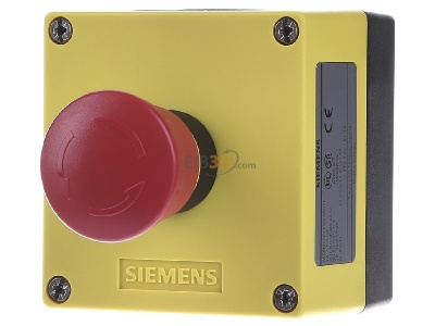 Front view Siemens Indus.Sector 3SU1801-0NA00-2AA2 Control device combination IP68 
