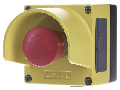 Front view Siemens 3SU1851-0NA00-2AC2 Control device combination IP68 
