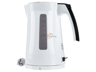 Front view Melitta Hausgerte 100301 wh/bk sw/ws Water cooker 1,7l 2400W cordless 
