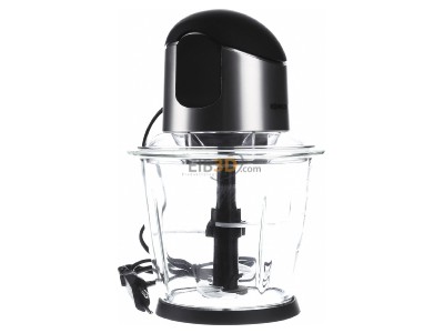 Ansicht links Rommelsbacher MZ 500 Multi Zerkleinerer 500W, 1,5l Glas 