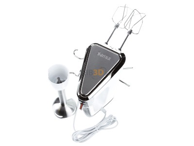 Ansicht oben rechts Groupe SEB GN9121 ws/si KRU Handmixer m.Mixstab 3Mix 9000 