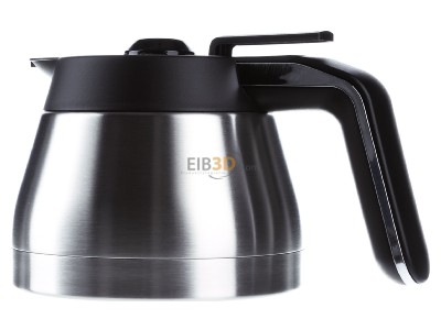 Front view Severin TK5554 Edelstahl/sw Stainless steel thermos flask for FILKA (KA4850/4851), 
