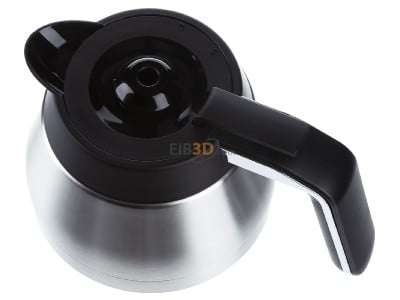 View up front Severin TK5554 Edelstahl/sw Stainless steel thermos flask for FILKA (KA4850/4851), 
