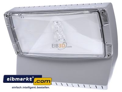 Front view Ceag Notlichtsysteme OutdoorWall CGLine+H Emergency luminaire 3,2W IP65 8h
