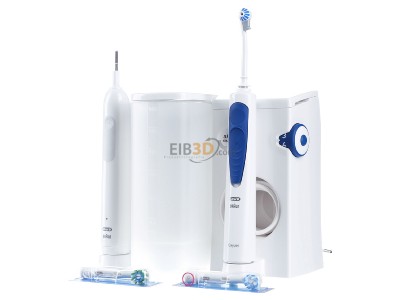 Frontansicht ORAL-B Center OxyJet + Pro1 Oral-B Center Zahnb+Munddusche