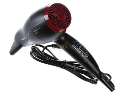 View up front Beko Grundig HD 3700 D Handheld hair dryer 1800W 
