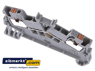 View up front Phoenix Contact PTS 1,5/S Feed-through terminal block 3,5mm 17,5A
