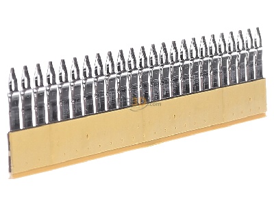 View on the left Weidmller ZQV 6/24 GE Cross-connector for terminal block 24-p 
