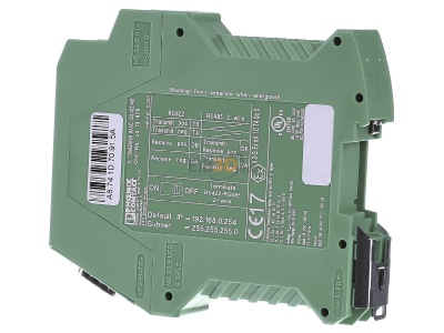 Ansicht rechts Phoenix FL COM SERVER BASIC Schnittstellenwandler 232/422/485 