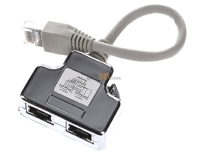 Ansicht oben vorne Rutenbeck T-ADAP Ethernet/ISDN Adapter Sharing Ethern./ISDN 