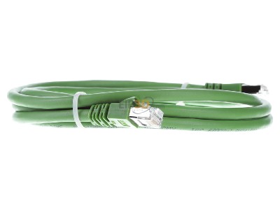 Ansicht links Teleg�rtner L00001A0139 Patchkabel S/FTP Cat7 gn 2,0m PUR 