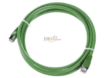 Ansicht oben vorne Teleg�rtner L00001A0139 Patchkabel S/FTP Cat7 gn 2,0m PUR 