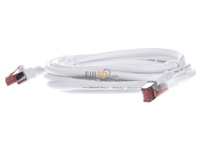 Front view EFB-Elektronik EC6000 3m ws S/FTP RJ45 8(8) Patch cord Cat.6 3m 
