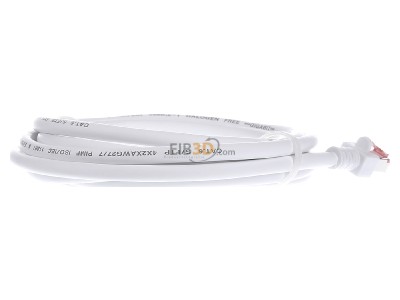 Back view EFB-Elektronik EC6000 3m ws S/FTP RJ45 8(8) Patch cord Cat.6 3m 
