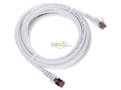 View top left EFB-Elektronik EC6000 3m ws S/FTP RJ45 8(8) Patch cord Cat.6 3m 
