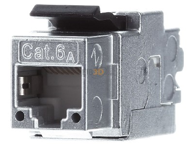 Front view Telegrtner J00029B0077 RJ45 8(8) jack 
