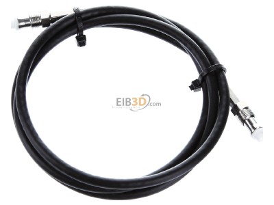 Top rear view Telegrtner L00010A0392 Coax patch cord FME connector 1m 
