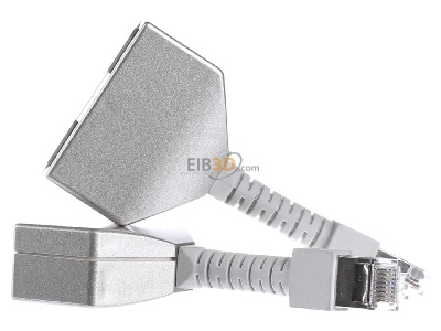 Ansicht rechts Metz Connect 130548-02-E Set Cable-sharing-Adapter Ethernet/ISDN 