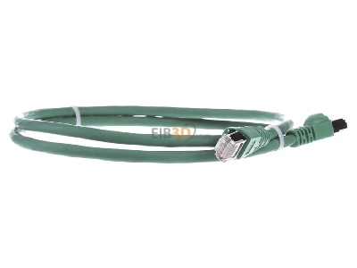 View on the left Telegrtner L00000A0082 RJ45 8(8) Patch cord 6A (IEC) 1m 
