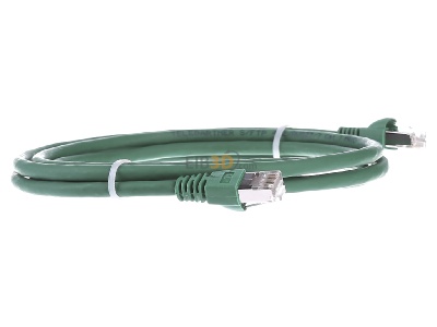 View on the left Telegrtner L00001A0085 RJ45 8(8) Patch cord 6A (IEC) 2m 
