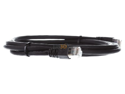 View on the left Telegrtner L00001A0089 RJ45 8(8) Patch cord 6A (IEC) 2m 
