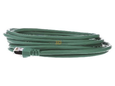 View on the right Telegrtner L00003A0056 RJ45 8(8) Patch cord 6A (IEC) 5m 
