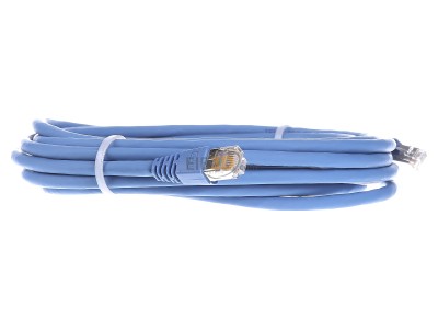 View on the left Telegrtner L00003A0058 RJ45 8(8) Patch cord 6A (IEC) 5m 
