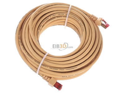 View top left EFB-Elektronik EC6000 15m ge S/FTP RJ45 8(8) Patch cord Cat.6 15m 
