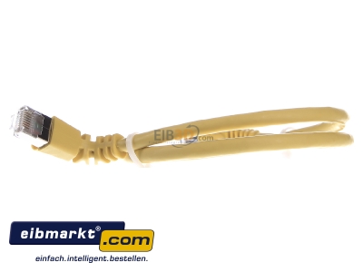 View on the right Telegrtner L00000A0199 RJ45 8(8) Patch cord 6A (IEC) 0,5m
