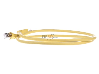 View on the right Telegrtner L00000A0200 RJ45 8(8) Patch cord 6A (IEC) 1m 
