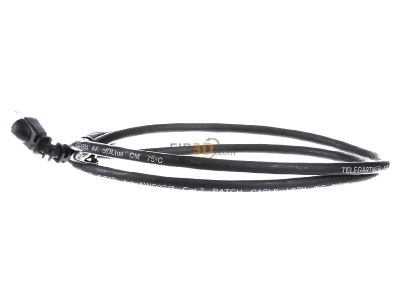 View on the right Telegrtner L00000A0202 RJ45 8(8) Patch cord 6A (IEC) 1m 
