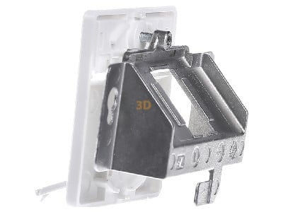 View on the right Telegrtner H02010A0079 Twisted pair Data outlet white 
