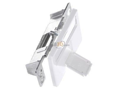 View top left Telegrtner H02010A0079 Twisted pair Data outlet white 
