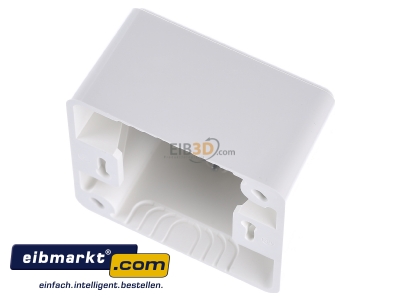 Top rear view Metz Connect 130B10D30002-E Data outlet white
