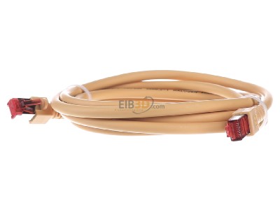 Front view EFB-Elektronik EC6000 2m ge S/FTP RJ45 8(8) Patch cord Cat.6 2m 

