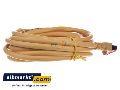 Back view EFB-Elektronik EC6000 3m ge S/FTP RJ45 8(8) Patch cord Cat.6 3m
