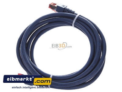 View top right EFB-Elektronik EC6000 3m bl S/FTP RJ45 8(8) Patch cord Cat.6 3m 
