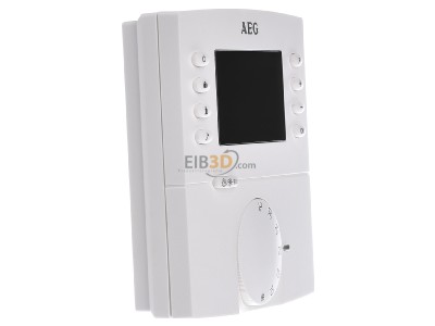 View on the left EHT AEG RTF-D Room temperature controller 
