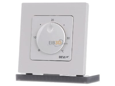 Frontansicht Devi DEVIwet #088U2000 Raumthermostat mit Einstellrad DEVIwet 088U2000