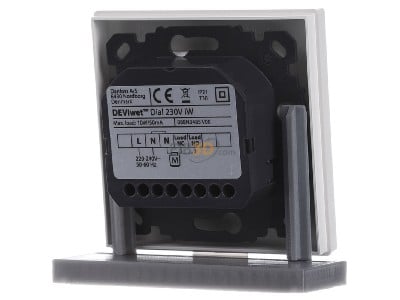 Ansicht hinten Devi DEVIwet #088U2000 Raumthermostat mit Einstellrad DEVIwet 088U2000