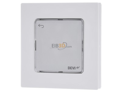 Frontansicht Devi DEVIwet #088U2001 Raumthermostat mit Display DEVIwet_088U2001