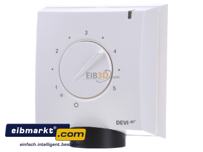 Frontansicht Devi devireg 130 pws Thermostat inkl.Bodenfhler 