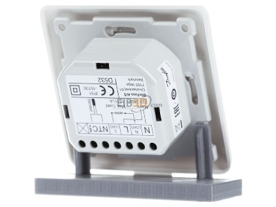 Back view Devi devireg 532 DE Room thermostat 
