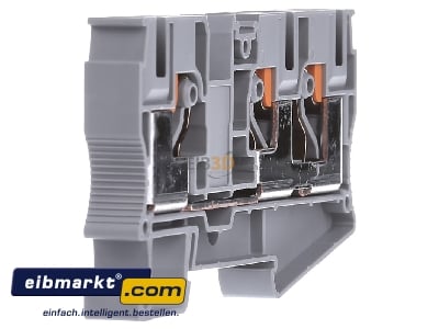 View on the left Phoenix Contact PT 10-TWIN Feed-through terminal block 10,2mm 70A 
