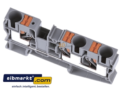 View up front Phoenix Contact PT 10-TWIN Feed-through terminal block 10,2mm 70A 
